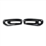 RQING carbon fiber pattern ABS front fog light cover trims for 2023 2024 2025 Ram 1500, set of 2 pieces - view 2