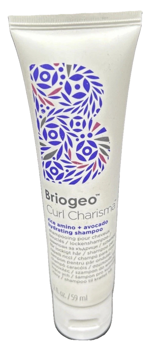 Briogeo Curl Charisma 8oz deep conditioning hair mask jar for wavy curly and coily hair types