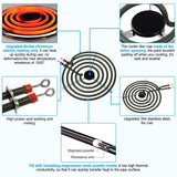 S-Union MP22YA 4-Pack Electric Coil Burner Elements for Whirlpool Ranges – Open Box — view 3 of 8