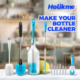 Holikme 11-Piece Bottle Brush Set – Long Handle Straw & Tube Cleaner – Open Box — view 6 of 8