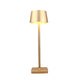14" Rechargeable Cordless LED Table Lamp - Dimmable Touch Gold IP54