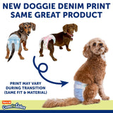 Hartz disposable dog diapers size small white 3-pack bundle of 108 count with adjustable velcro tabs - view 6