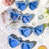 Geopty 100-Pack Dusty Blue Heart Sunglasses – UV400 Bulk Party Favors — view 3 of 6
