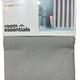 Room Essentials Gray Mist Waffle Weave Shower Curtain 72x72 OEKO-TEX
