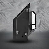 PM Auto textured black right passenger side manual foldaway mirror with dual-glass head for 2008-2021 Chevy Express van - view 3