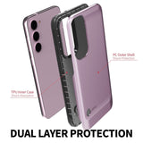 Vena Outcross Samsung Galaxy S23 Case - Military Grade Shockproof Lavender Purple — view 3 of 8