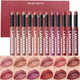 Jolilab 12pc Velvet Matte Lipstick Set – Nude to Dark Vegan Shades