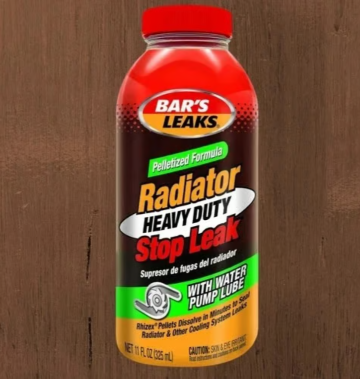 Bar's Leaks PLT11 11oz pelletized HD radiator stop leak bottle for heater core and gasket repair