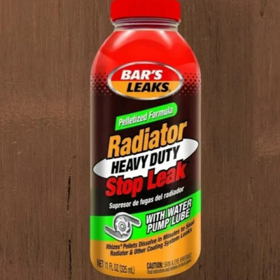 Bar's Leaks PLT11 11oz pelletized HD radiator stop leak bottle for heater core and gasket repair