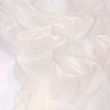 Socomi Ivory Cheesecloth Table Runner 120x35in – Rustic Boho Wedding Decor — view 2 of 7