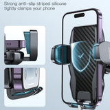 Apps2Car 13-inch gooseneck long arm car dashboard phone mount with carbon fiber finish and suction cup base - view 2