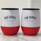 Four Sigmatic 12oz Insulated Travel Mug 2-Pack with Spill-Proof Lid