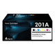 WOWTONER HP 201A Toner Cartridge 4-Pack – CF400A CF401A CF402A CF403A
