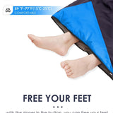 JEAOUIA Lightweight 3-Season Waterproof Sleeping Bag with Compression Sack — view 6 of 7
