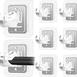 Codoule No-Drill Adhesive Curtain Rod Brackets – 8-Pack, 13 lb Hold — view 1 of 7