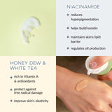 Clean Skin Club oil-free acne face wash bottle 3.88 fl oz with 5% niacinamide honeydew and white tea - view 5