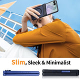 FNTCASE Samsung Galaxy Z Flip 8 Magnetic Hinge Protector Case - Matte Black — view 7 of 7