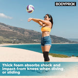 Bodyprox Thick Foam Anti-Slip Knee Pads – Support Brace, Size S/M – Open Box — view 5 of 7