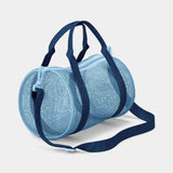 Sun Squad Blue Mesh Duffel Bag - Recycled Polyester, Adjustable Strap — view 3 of 6