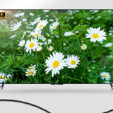 Black male-to-male HDMI cable coiled on white background compatible with TV laptop projector and PC - view 4