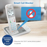 AT&T DAL75011 Cordless Accessory Handset DECT 6.0 Bluetooth Speakerphone White – Open Box — view 5 of 8