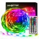DAYBETTER 32.8ft RGB LED Strip Lights Kit – Color Changing 5050 Remote