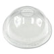 Boardwalk PET Cold Cup Dome Lids 9-10 oz Clear Straw Slot 1000-Count
