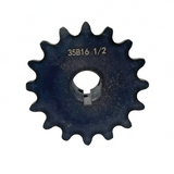 RHKING #35 Roller Chain Sprocket 16-Tooth 1/2" Bore 3/8" Pitch B Type – Open Box — view 1 of 5