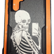Plakill Samsung Galaxy A13 5G Black Skeleton Shockproof Dual-Layer Case