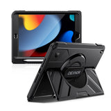 Dexnor Rugged iPad 10.2" Case – Kickstand, Hand Strap & Pencil Holder – Open Box — view 1 of 8