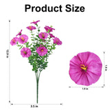 Ivydale 24-Bundle Fuchsia Artificial Morning Glory Flowers – UV Resistant — view 8 of 8