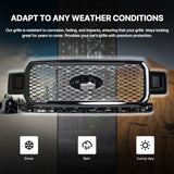 2018-2020 Ford F-150 STX Sport Gloss Black Front Grille – Bolt-On ABS — view 5 of 7