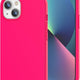 K Tomoto iPhone 13 Hot Pink Silicone Shockproof Case – Triple Layer Protection