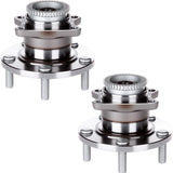 Two SCITOO 512274 front wheel hub bearing assemblies with 5-lug bolt pattern and ABS sensor ring for Mitsubishi Eclipse Galant