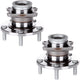 SCITOO 512274 Front Wheel Hub Bearing Assembly – 2pc ABS Compatible