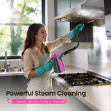 LABIGO Handheld Steam Cleaner 1050W 12-Piece Set – Chemical-Free — view 3 of 8