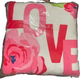 Just For Kids Pink Flower Print 16x16 Decorative Throw Pillows – 2-Pack