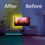 DAYBETTER 32.8ft RGB LED Strip Lights Kit – Color Changing 5050 Remote — view 6 of 8