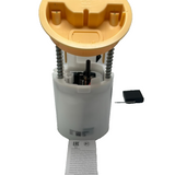 VDO 228-235-045-001Z fuel pump mounting unit with hose barb and threaded connectors, alloy steel tank mount for petrol cars