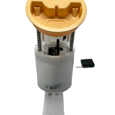 VDO 228-235-045-001Z fuel pump mounting unit with hose barb and threaded connectors, alloy steel tank mount for petrol cars