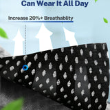 Fitomo rose-colored adjustable wrist brace with open thumb splint and hook-loop strap, size S/M, on white background - view 6