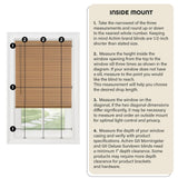 Achim Pearl White vinyl cordless mini blind 22x64 inches mounted inside window frame, filtering natural light - view 4