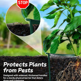 WADEO 7-Inch Deep Root Watering Grow Rings – 12-Pack for Veggies & Flowers — view 4 of 8