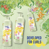 Two bottles of Suave Kids almond honey shampoo and detangling conditioner, each 16.5 oz, for curly hair - view 4