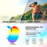 IKTOD 3-Pack Polarized Wrap Sports Sunglasses – UV400 Protection — view 6 of 7
