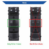 Obaee black 6-button driver power window switch with orange backlight and 3+16 pin connector for Nissan Altima Sentra - view 4