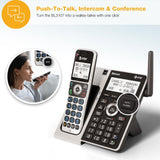 AT&amp;T BL3107-4 DECT 6.0 4-Handset Cordless Phone Bluetooth Call Blocker Titanium by AT&amp;T - view 7