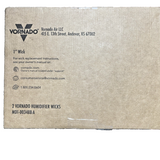 Two white Vornado MD1-0034 rectangular wick filters 9.5x7.25x1 inch for evaporative humidifier replacement - view 5
