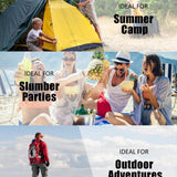 JEAOUIA Lightweight 3-Season Waterproof Sleeping Bag with Compression Sack — view 7 of 7