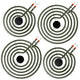 S-Union MP22YA 4-Pack Electric Coil Burner Elements for Whirlpool Ranges – Open Box